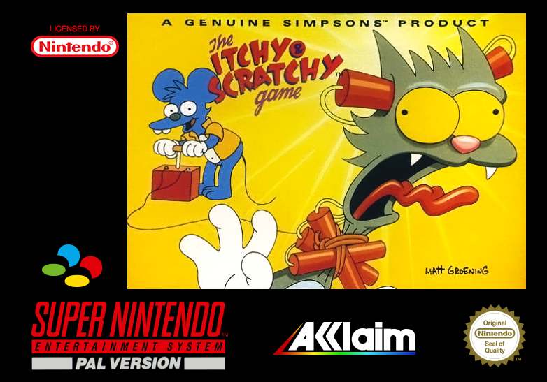 The Itchy and Scratchy Game (PAL)